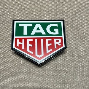 Tag Heuer original display signage.